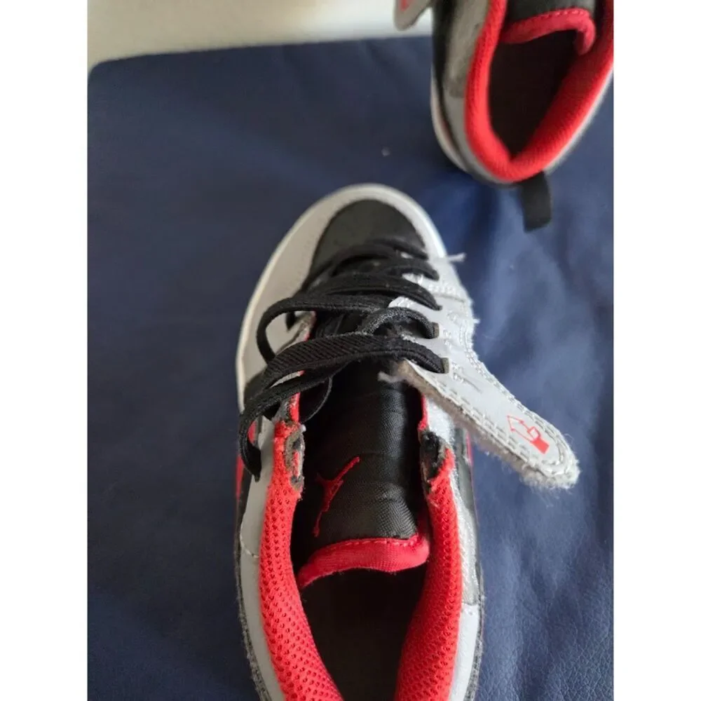 Nike Jordan Child Cement Grey Fire Red 
